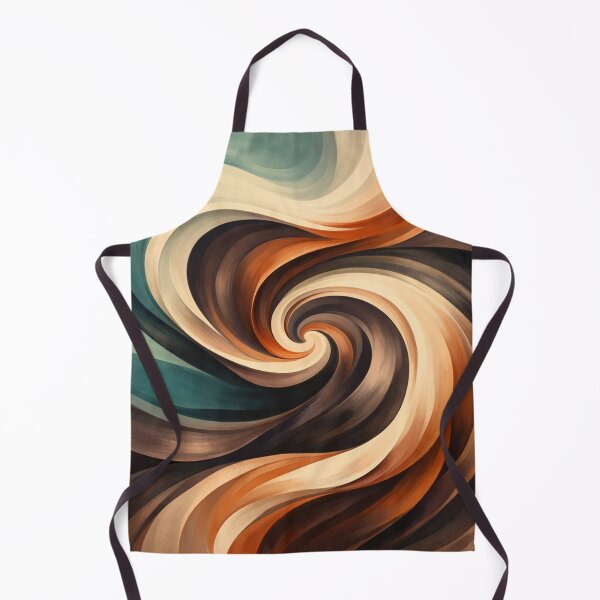 Item preview, Retro Swirl Earth Tones Pattern designed and sold by Owcomm.