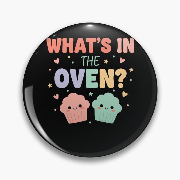 Item preview, Gender Reveal Whats In The Oven Baby Shower designed and sold by LuminOrb.