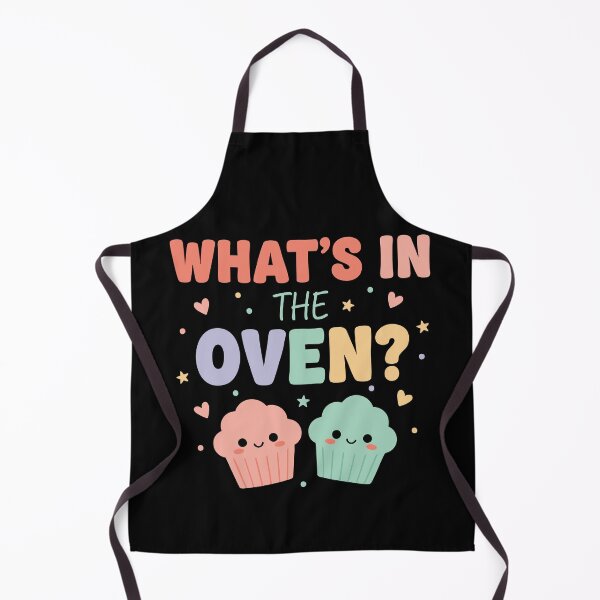 Item preview, Gender Reveal Whats In The Oven Baby Shower designed and sold by LuminOrb.