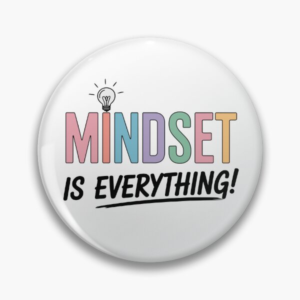 Item preview, Mindset Is Everything – Pastel Inspiration Lightbulb designed and sold by JPees.