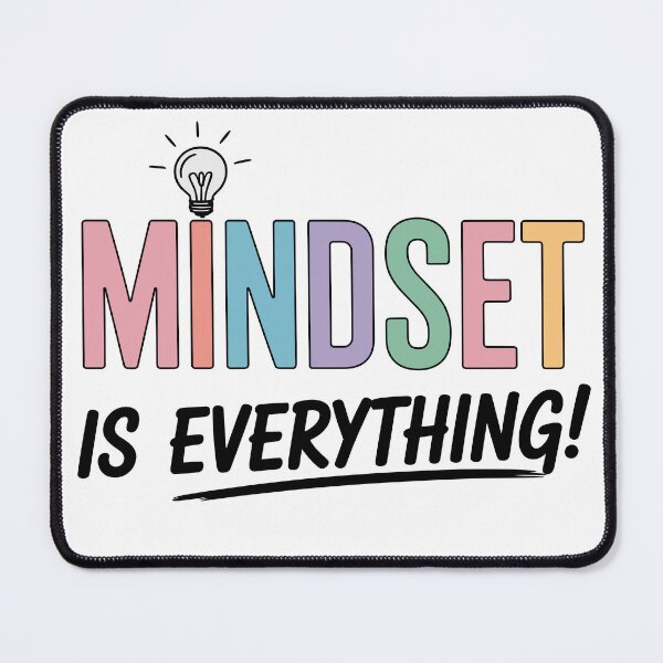 Item preview, Mindset Is Everything – Pastel Inspiration Lightbulb designed and sold by JPees.