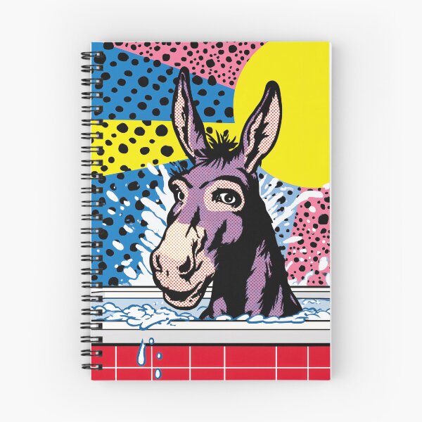 Item preview, Donkey in a Colorful Bathtub designed and sold by lautir.