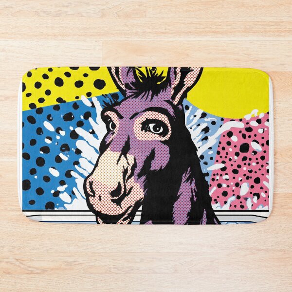 Item preview, Donkey in a Colorful Bathtub designed and sold by lautir.