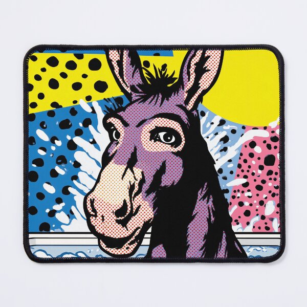 Item preview, Donkey in a Colorful Bathtub designed and sold by lautir.