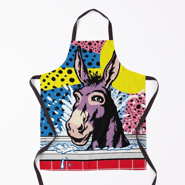 Item preview, Donkey in a Colorful Bathtub designed and sold by lautir.