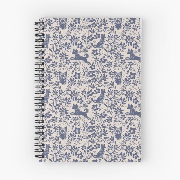Item preview, Chinese Crested Floral Pattern | Unique Hairless Dog Aesthetic in Cream designed and sold by WildLakePatterns.