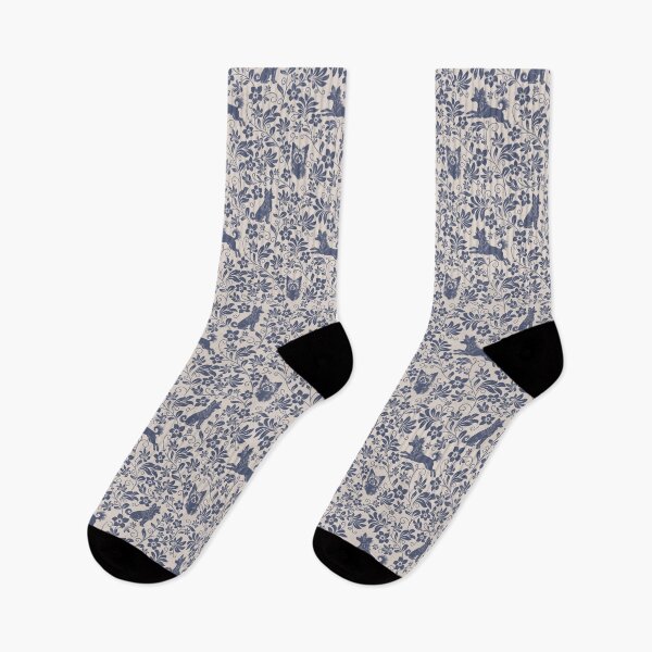 Item preview, Chinese Crested Floral Pattern | Unique Hairless Dog Aesthetic in Cream designed and sold by WildLakePatterns.