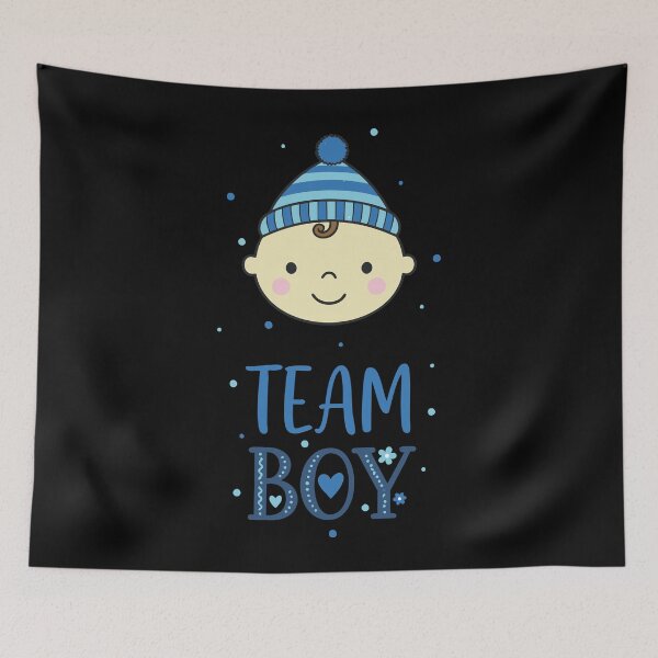 Item preview, Gender Reveal Baby Shower Team Boy Baby Gender designed and sold by LuminOrb.