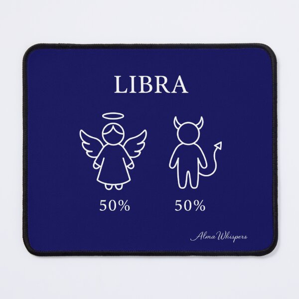 Item preview, Libra: 50% Angel, 50% Devil designed and sold by Alma Whispers.