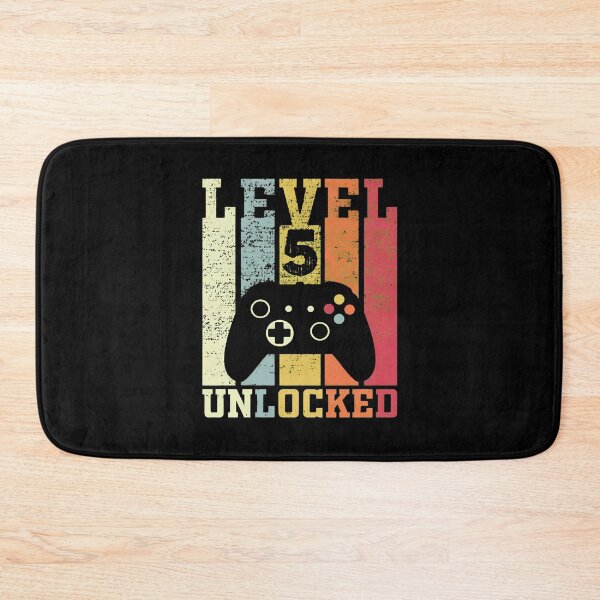 Item preview, Level 5 Unlocked Funny Video Gamer 5th Birthday Gift designed and sold by OlyvieArt.