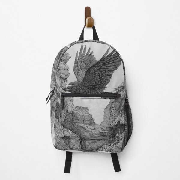 Item preview, A Raven gliding above rugged cliffs, Birds in Motion designed and sold by CDC40.