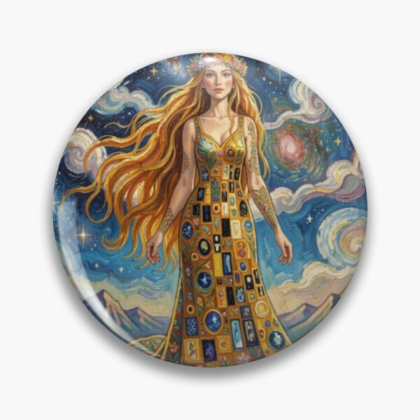 Item preview, Galactic Boho Goddess in the Cosmic Sky – Spirit, Power and Mystical Energy in One Moment designed and sold by FotoworldEdel.