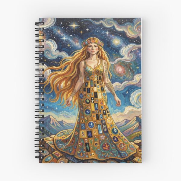 Item preview, Galactic Boho Goddess in the Cosmic Sky – Spirit, Power and Mystical Energy in One Moment designed and sold by FotoworldEdel.
