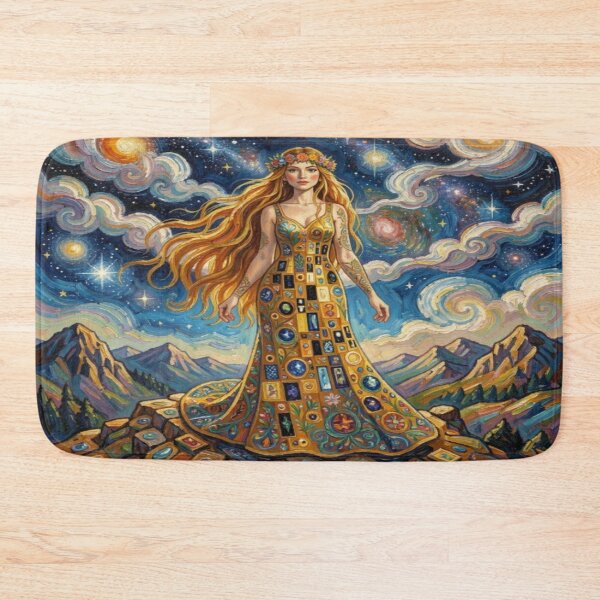 Item preview, Galactic Boho Goddess in the Cosmic Sky – Spirit, Power and Mystical Energy in One Moment designed and sold by FotoworldEdel.