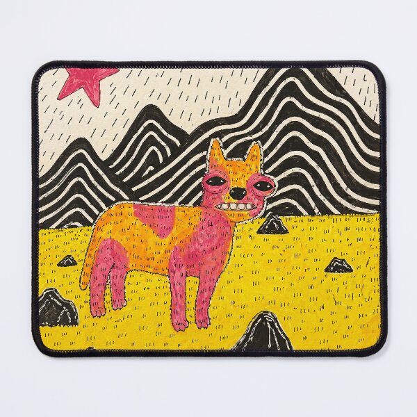 Item preview, Trippy Cat Desert Illustration Surreal designed and sold by Modaozushi216.