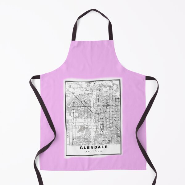Item preview, Minimalist Glendale Map designed and sold by Tamas Das.