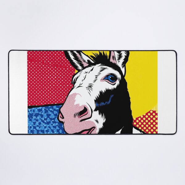 Item preview, Colorful Pop Art Donkey designed and sold by lautir.