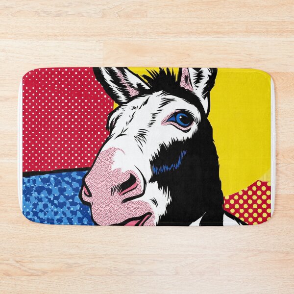 Item preview, Colorful Pop Art Donkey designed and sold by lautir.