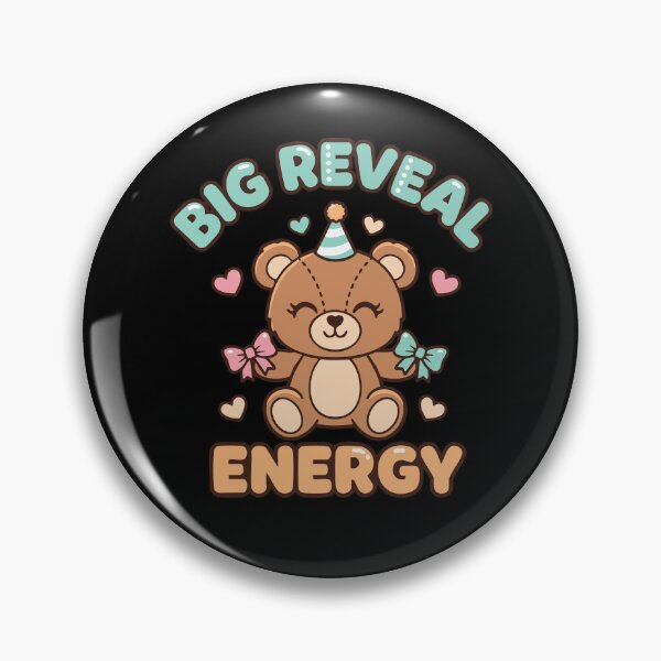 Item preview, Gender Reveal Baby Shower Big Reveal Energy designed and sold by LuminOrb.