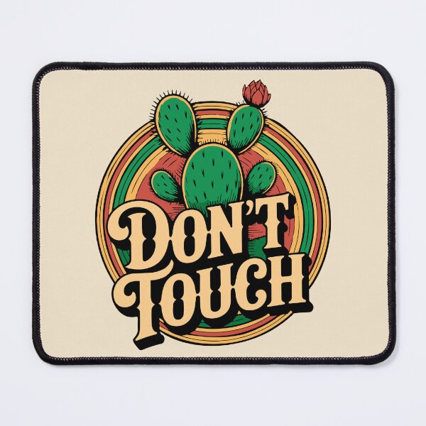 Item preview, Don't touch the cactus designed and sold by DoraTora.