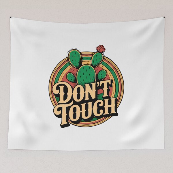 Item preview, Don't touch the cactus designed and sold by DoraTora.