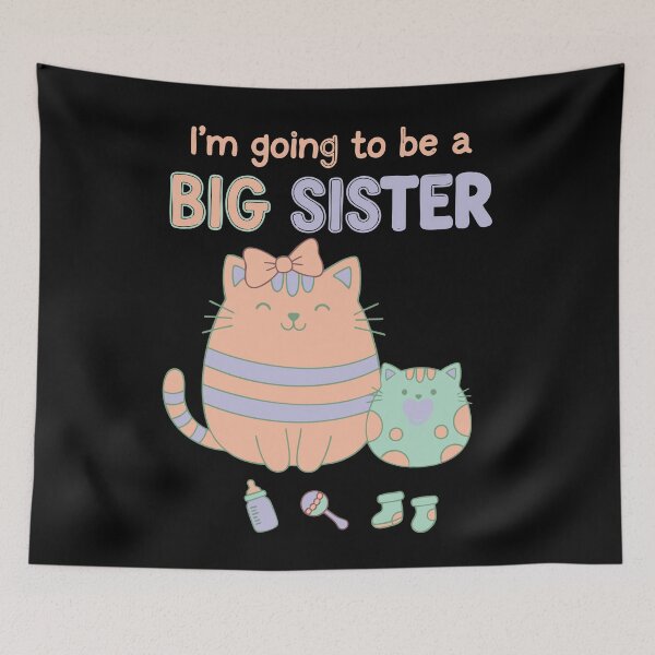Item preview, Gender Reveal Im Going To Be A Big Sister Baby designed and sold by LuminOrb.