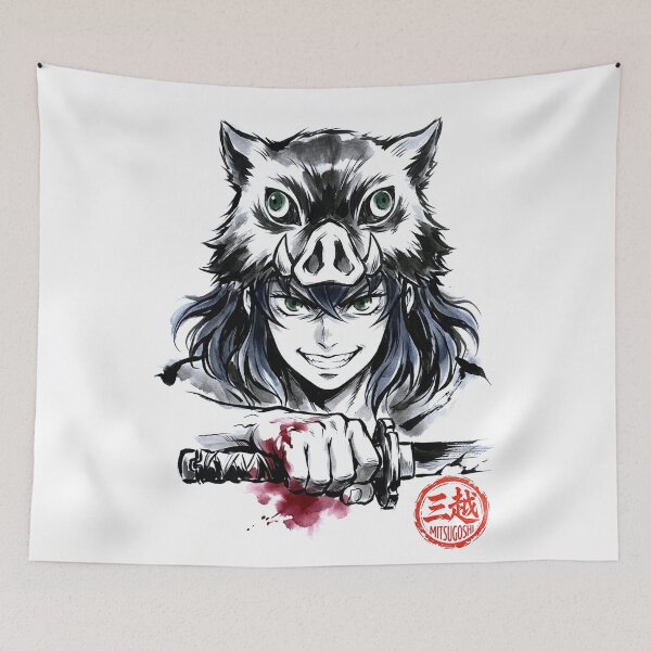 Item preview, Inosuke Sumi-e designed and sold by Mitsugoshi.