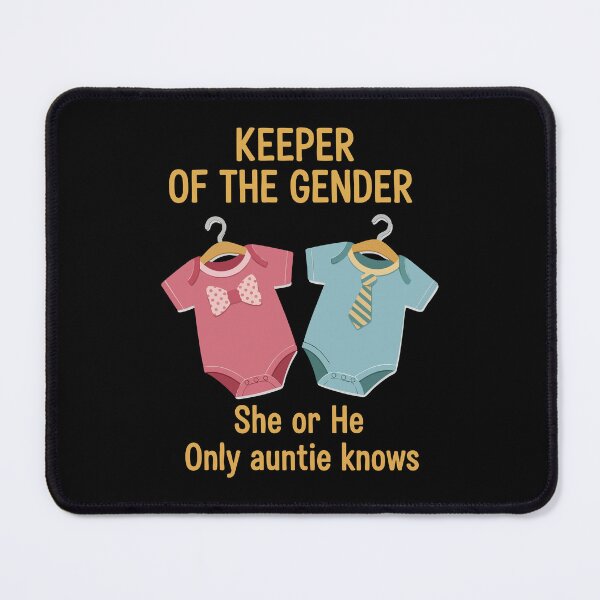 Item preview, Gender Reveal Keeper Of The Gender Auntie Knows designed and sold by LuminOrb.