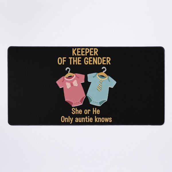 Item preview, Gender Reveal Keeper Of The Gender Auntie Knows designed and sold by LuminOrb.
