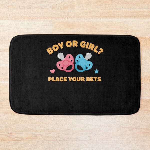 Item preview, Gender Reveal Boy Or Girl Place Your Bets Pink designed and sold by LuminOrb.