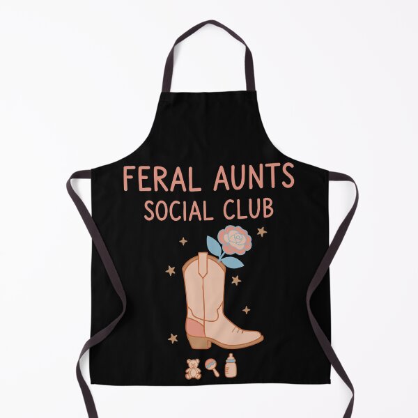 Item preview, Gender Reveal Feral Aunts Social Club Baby Shower designed and sold by LuminOrb.