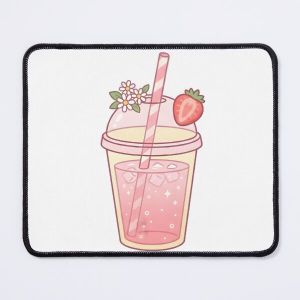 Item preview, pink lemonade cup strawberry daisy spring designed and sold by Byte-shirt.