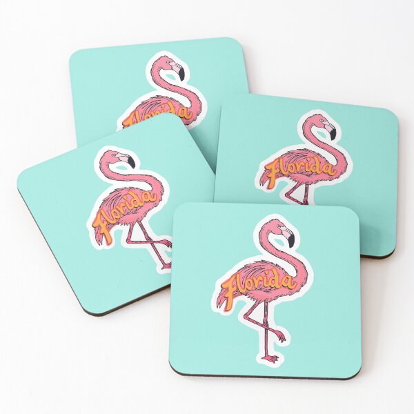 Artikelvorschau, Florida Flamingo entworfen und verkauft von PamLeeDesign.