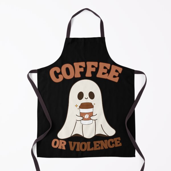 Item preview, coffee or violence simple classic design designed and sold by OldSkullDesigns.