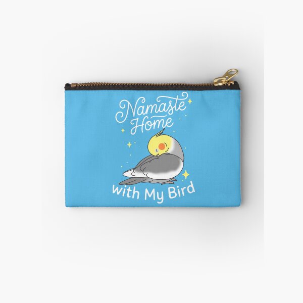 Item preview, Namaste home with my Bird - Cockatiel Parrot doodle designed and sold by FandomizedRose.