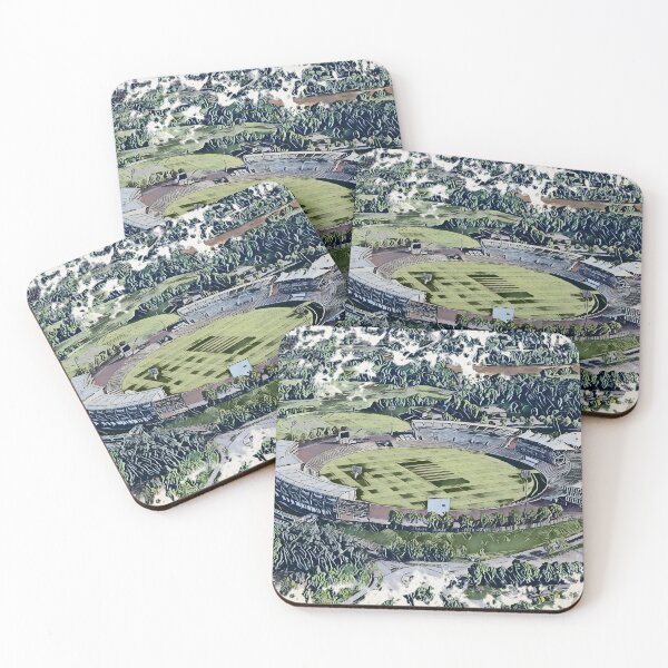 Item preview, The Heart of Hampshire Cricket: Artistic Aerial of the Rose Bowl designed and sold by ArtworkNorth.
