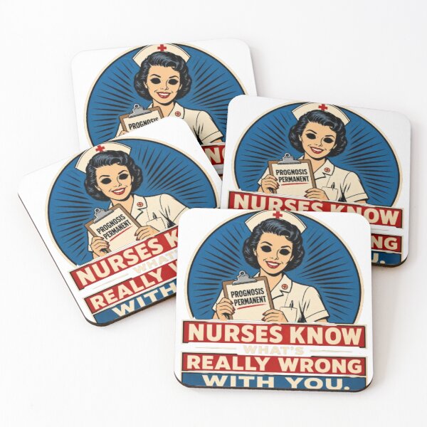 Item preview, NURSES KNOW WHAT'S REALLY WRONG WITH YOU designed and sold by Rare Plus Apparel!.