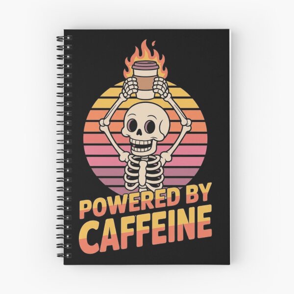 Item preview, Powered By Caffeine designed and sold by BhadzCheetah.