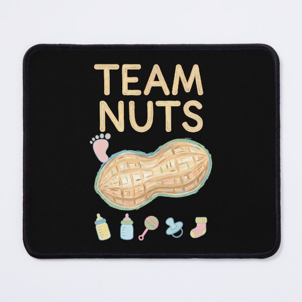 Artikelvorschau, Gender-Reveal-Team Nuts Babyparty Mama Papa Team entworfen und verkauft von LuminOrb.