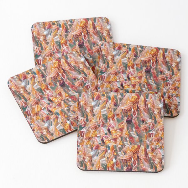 Item preview, Fragmented ornaments in flames designed and sold by Sigtrix.