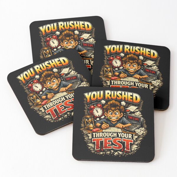 Item preview, You Rushed Through Your Test – Funny School & Exam Humor designed and sold by magziIIa.
