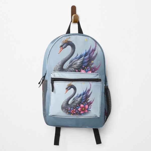 Item preview, Crowned Moon Swan – Guardian of the Silent Lake designed and sold by nicky2342.