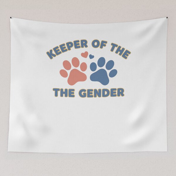 Item preview, Gender Reveal Keeper Of The Gender Baby Shower Mom designed and sold by LuminOrb.