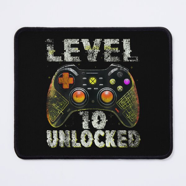 Item preview, Level 10 Unlocked Shirt Funny Video Gamer Geek 10th Birthday designed and sold by OlyvieArt.