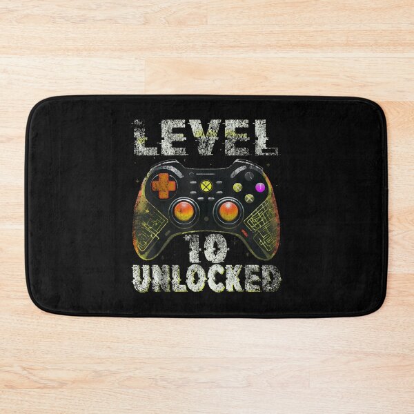 Item preview, Level 10 Unlocked Shirt Funny Video Gamer Geek 10th Birthday designed and sold by OlyvieArt.