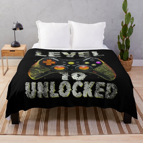 Item preview, Level 10 Unlocked Shirt Funny Video Gamer Geek 10th Birthday designed and sold by OlyvieArt.
