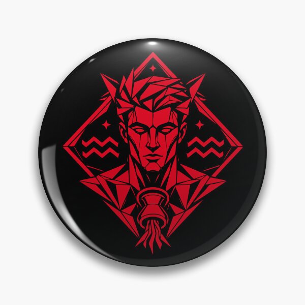 Item preview, Aquarius Symbol – Modern & Free designed and sold by ElvisU.