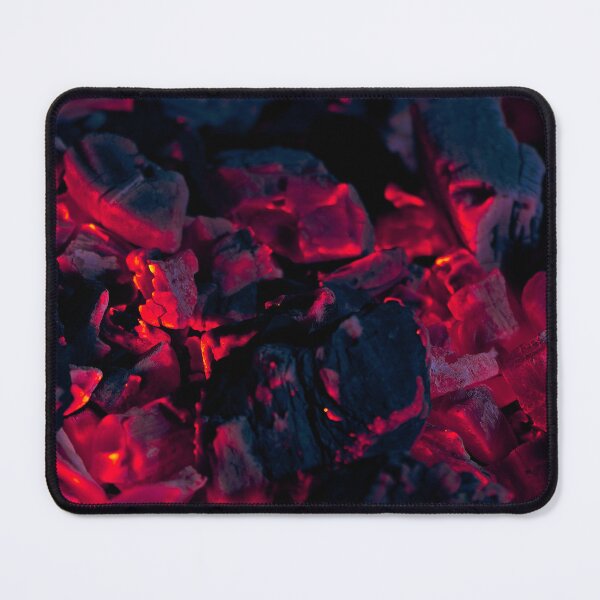 Item preview, Glowing Charcoal Embers - Abstract Fire Macro Photography designed and sold by AbulailArt.