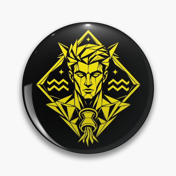 Item preview, Aquarius Symbol – Modern & Free designed and sold by ElvisU.