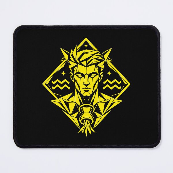 Item preview, Aquarius Symbol – Modern & Free designed and sold by ElvisU.